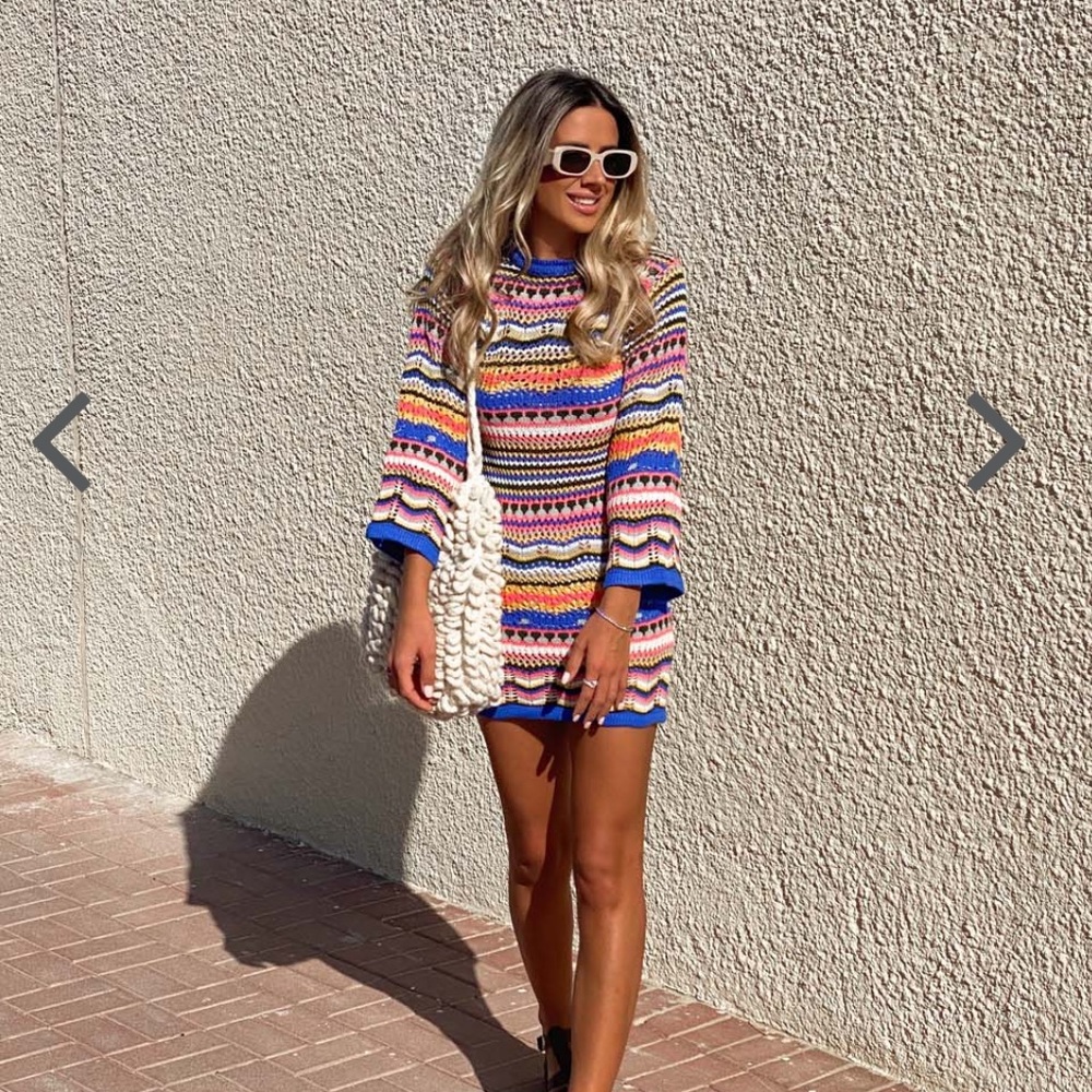 Verge girl Queen of Peace Knit dress